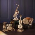 RoboTime 3D-Holzpuzzle Violoncello